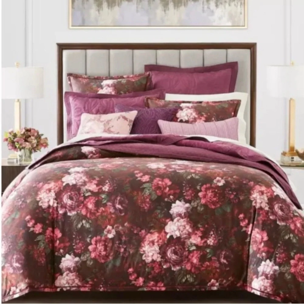 Hotel Collection Dutch Floral QUEEN Bedskirt $150